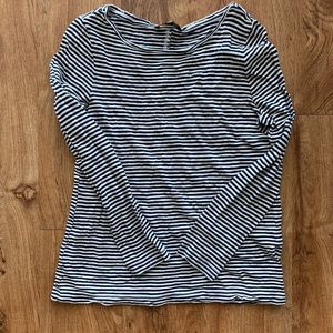 Banana Republic Striped Long Sleeve Tee